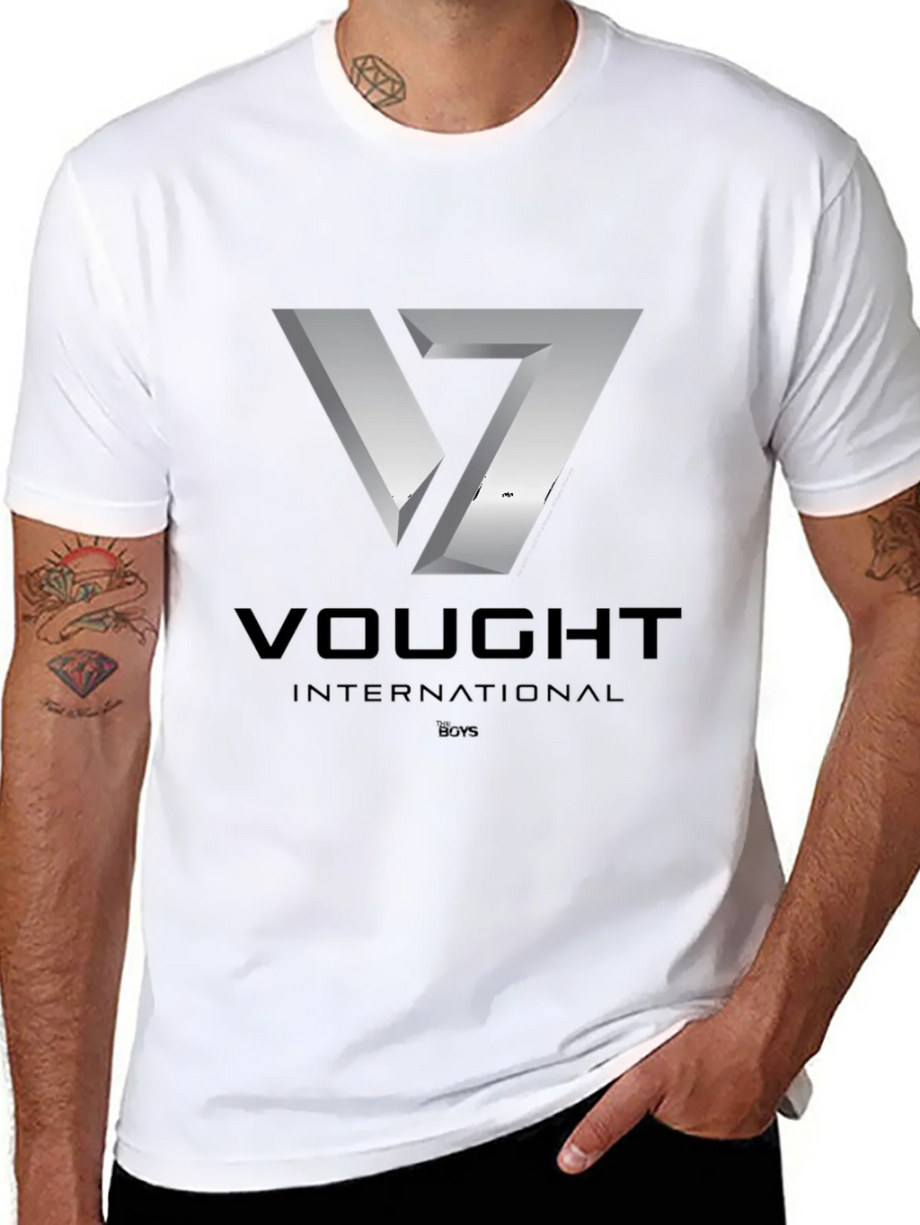 Vought International Tee - The Boys Fan Apparel