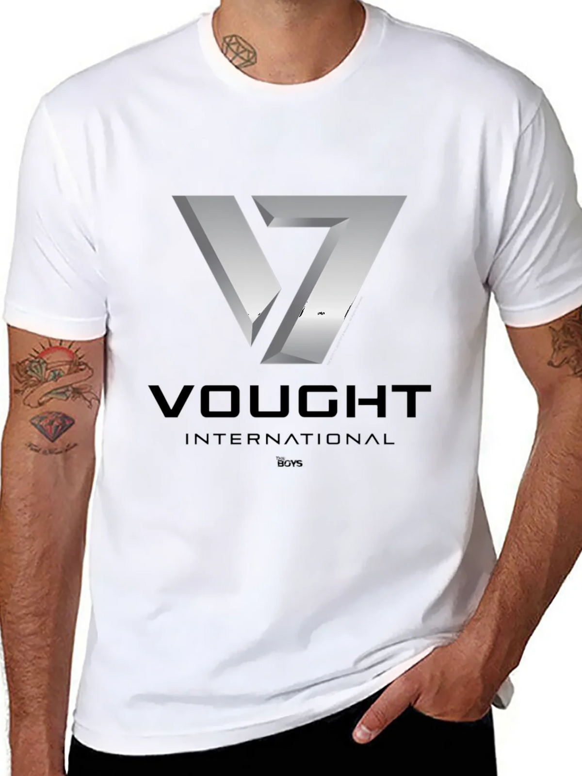 Vought International Tee - The Boys Fan Apparel