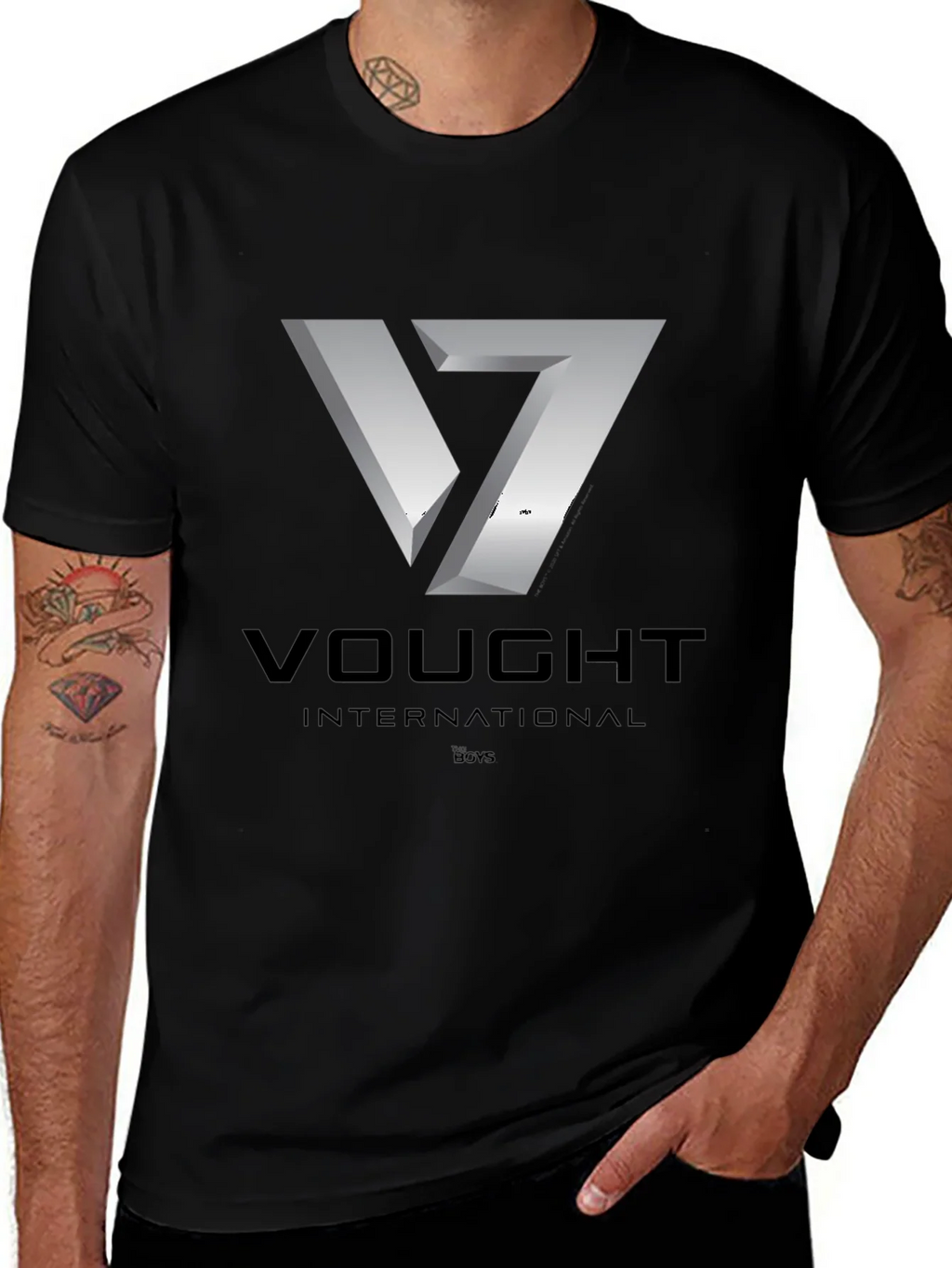 Vought International Tee - The Boys Fan Apparel