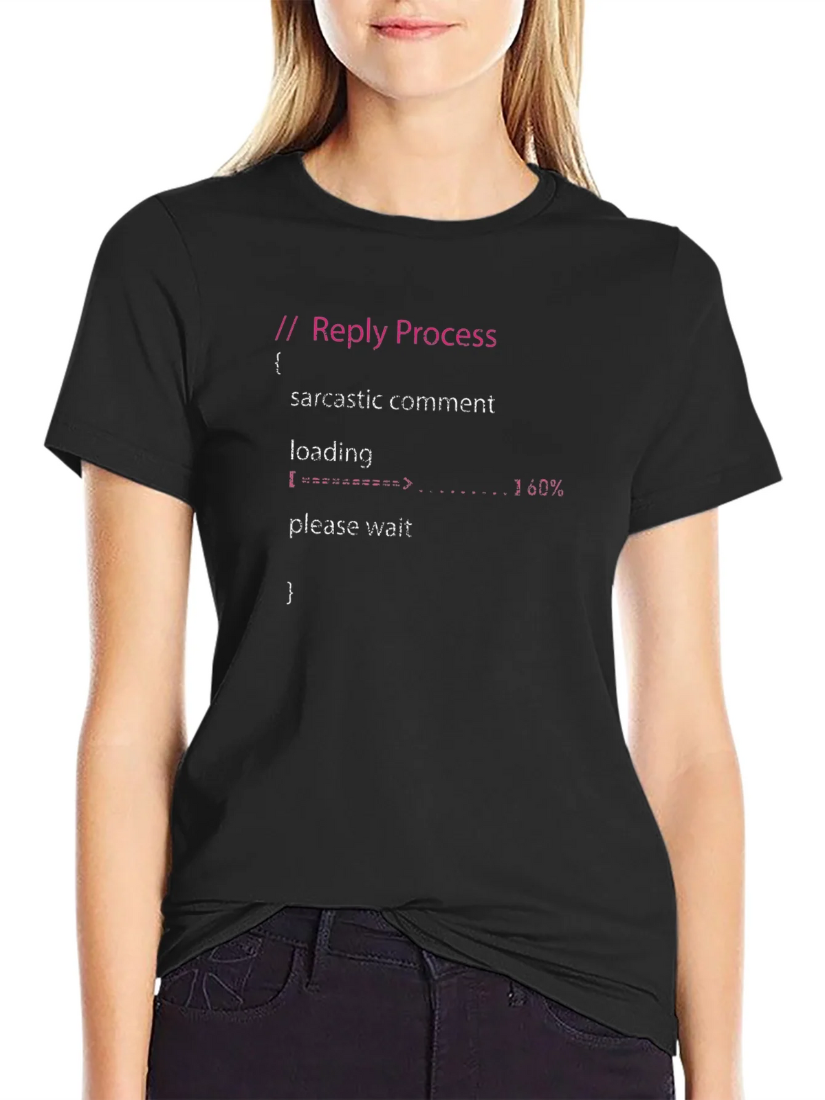 Sarcastic Comment Loading Programmer T-Shirt
