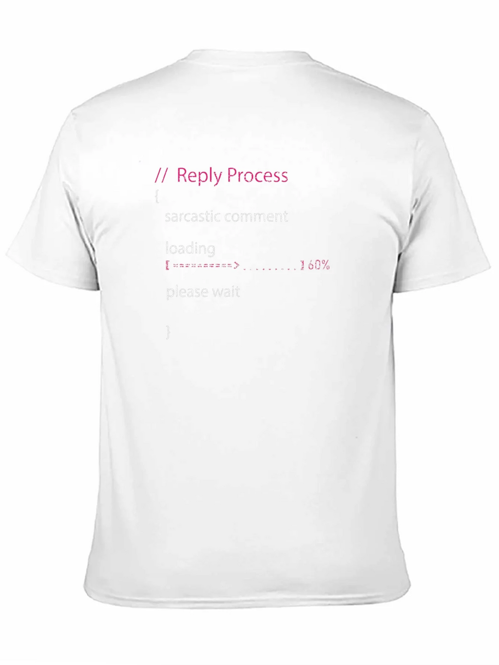 Sarcastic Comment Loading Programmer T-Shirt