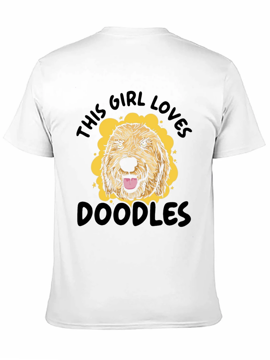 This Girl Loves Doodles T-Shirt Cute Dog Tee