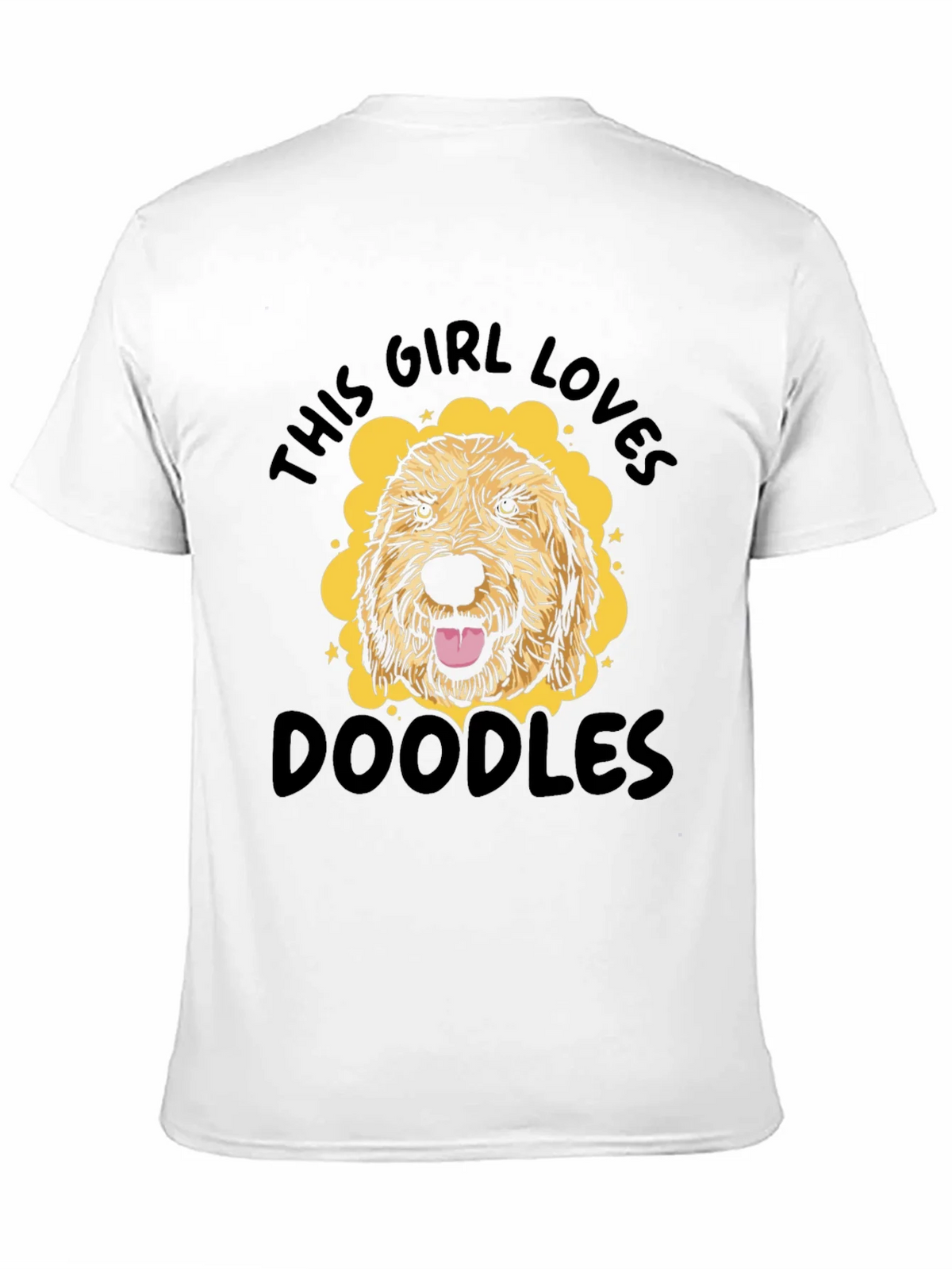 This Girl Loves Doodles T-Shirt Cute Dog Tee