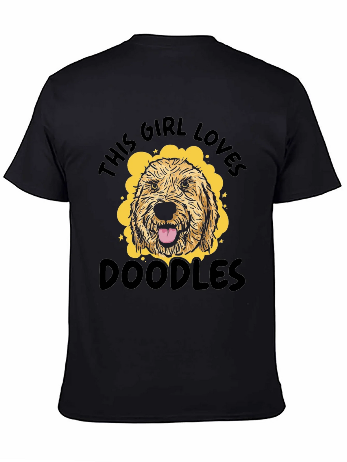 This Girl Loves Doodles T-Shirt Cute Dog Tee