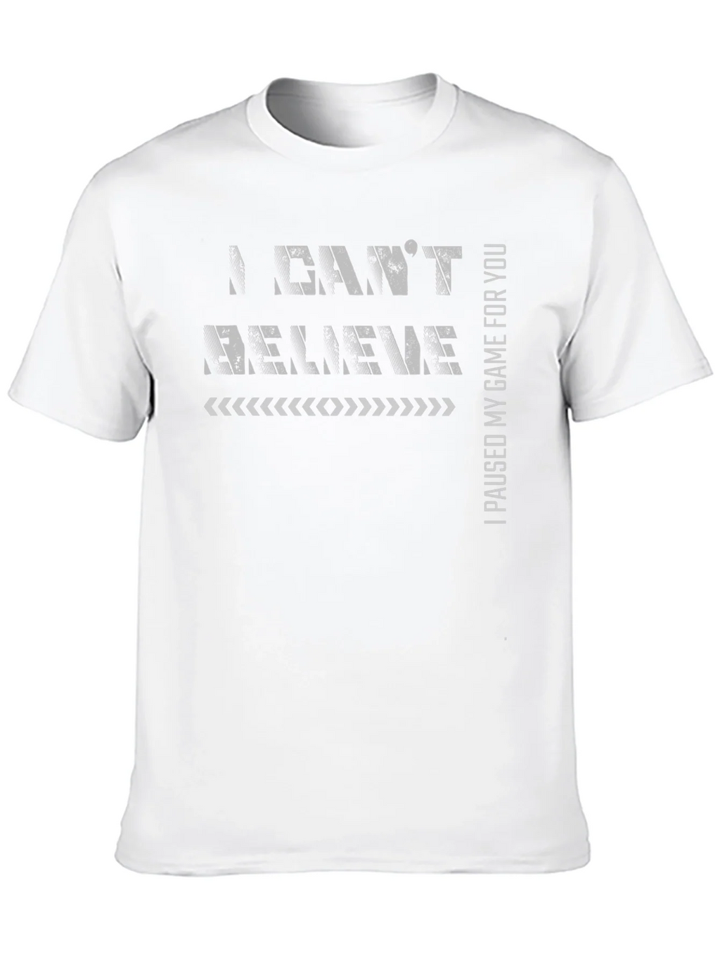 I Paused My Game T-Shirt - Gamer Humor