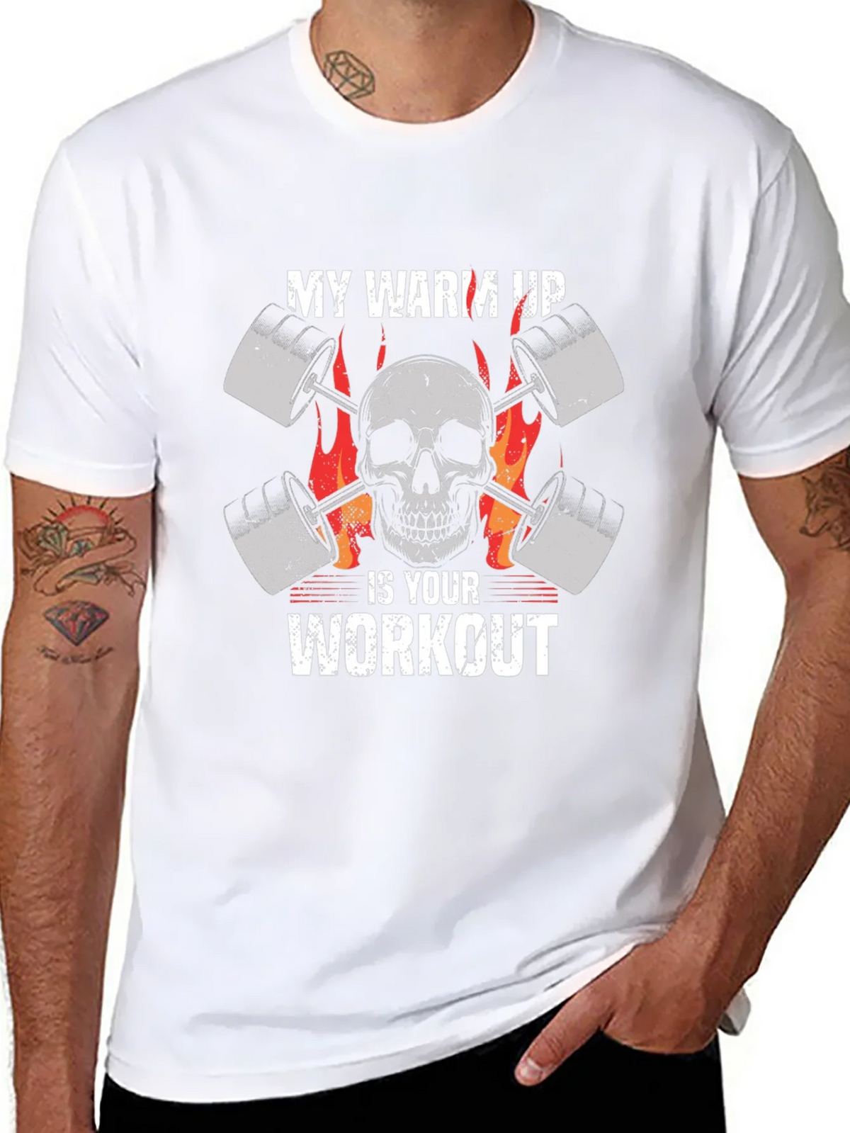 Skull Workout T-Shirt