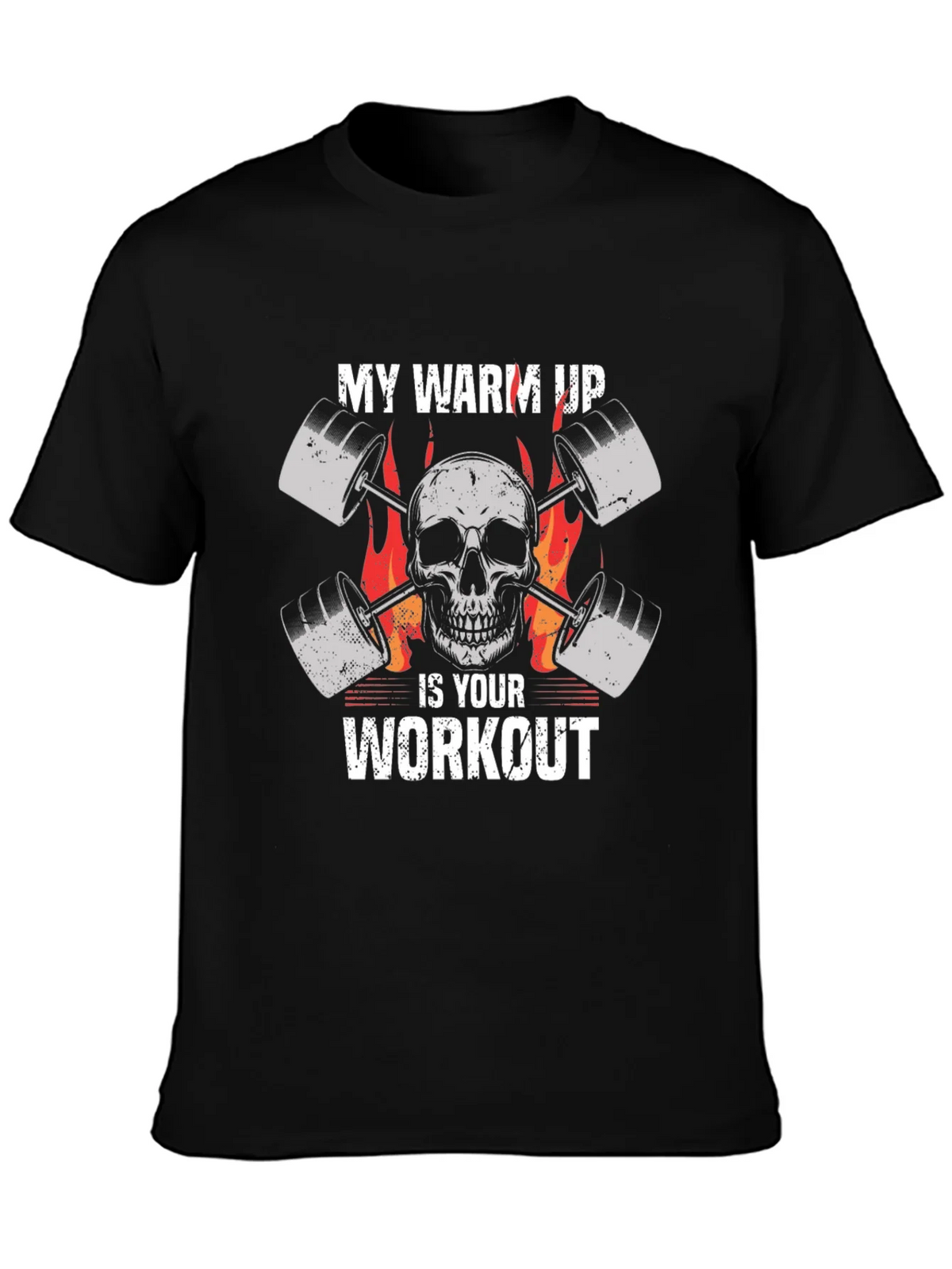 Skull Workout T-Shirt