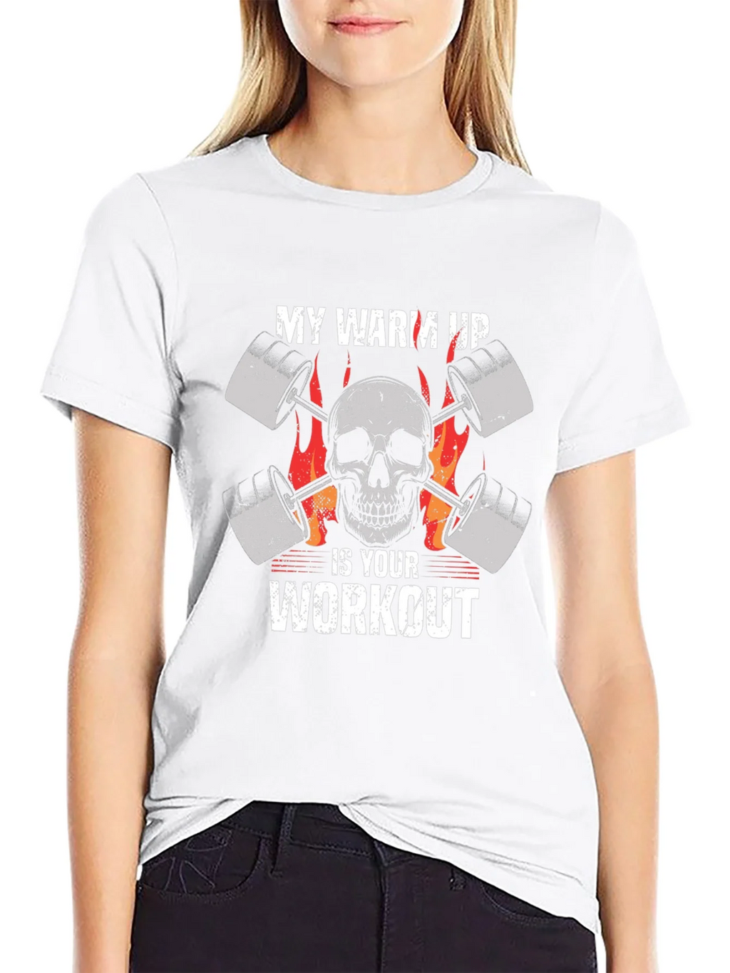Skull Workout T-Shirt