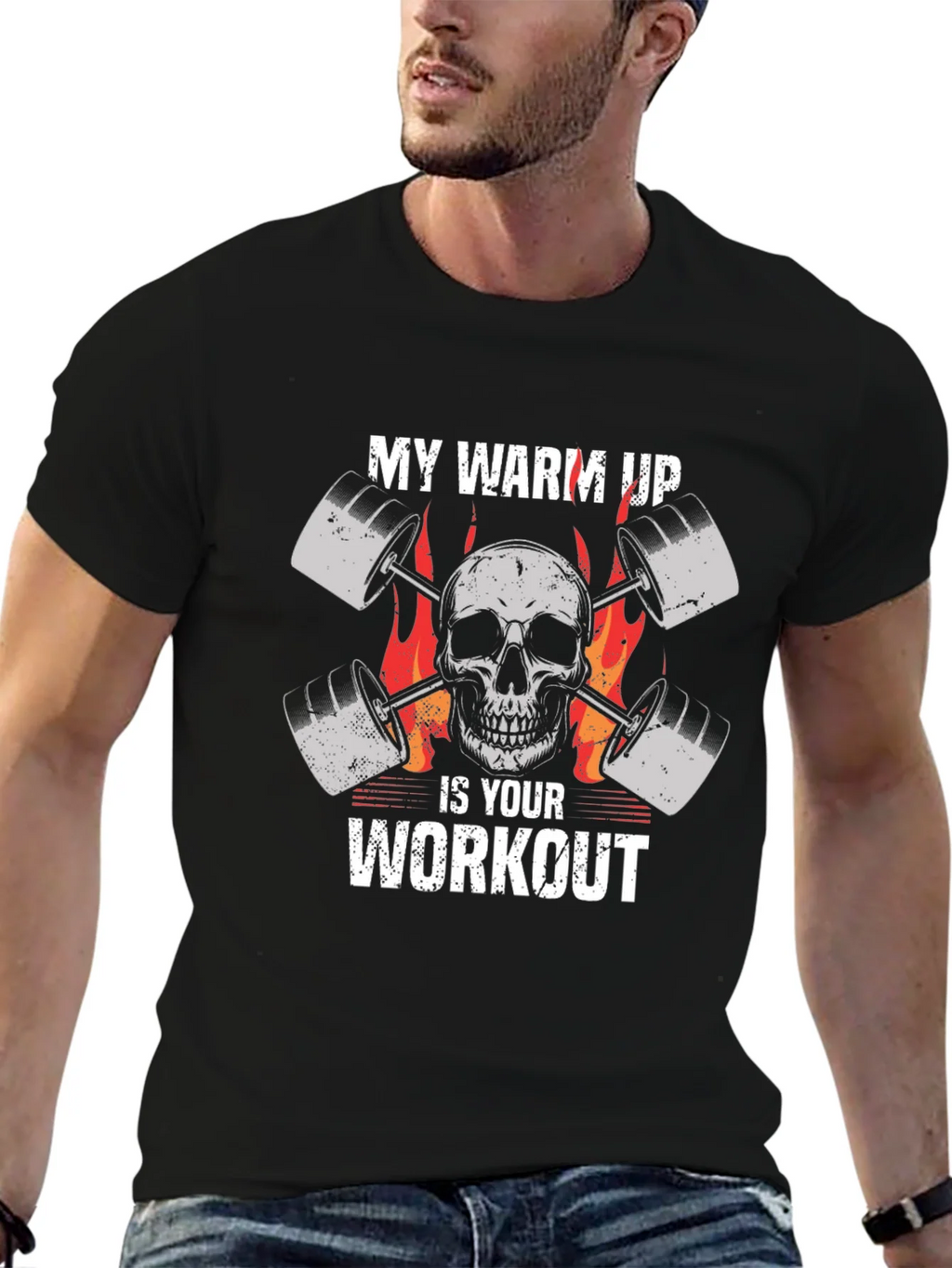 Skull Workout T-Shirt