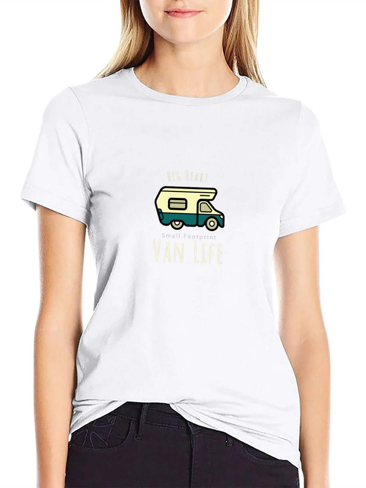 Big Heart Van Life Graphic T-Shirt