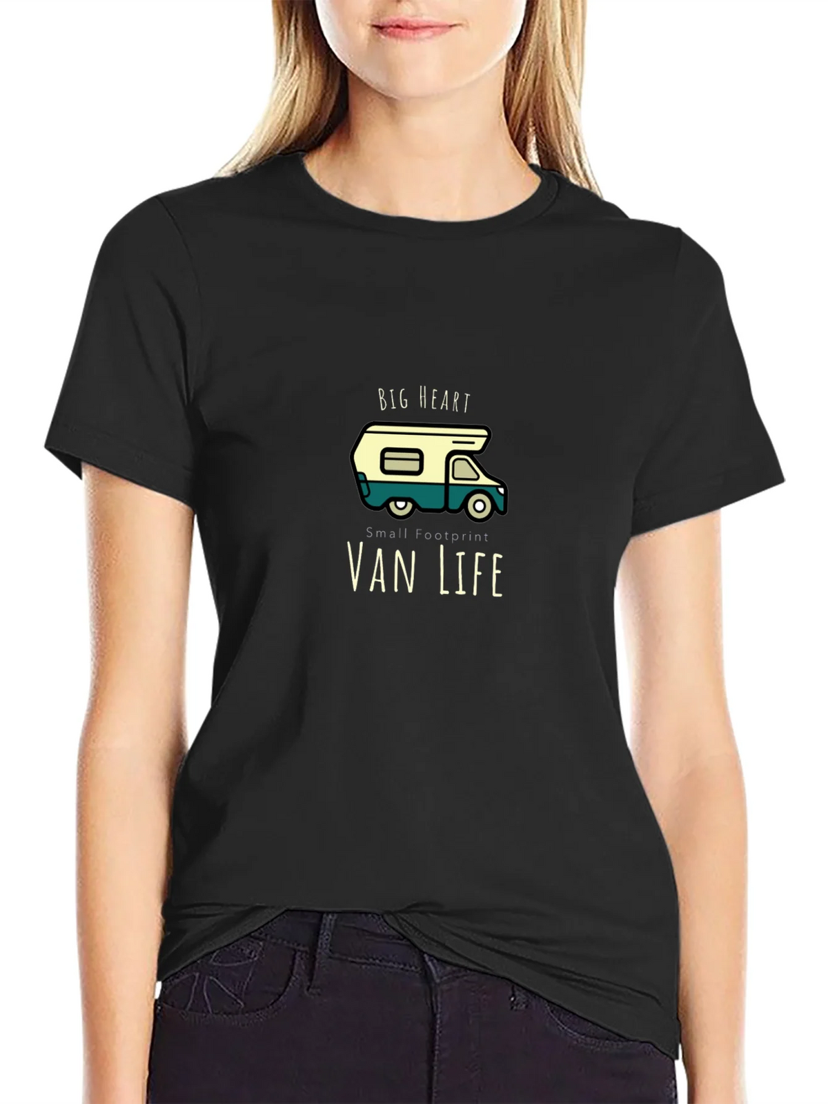 Big Heart Van Life Graphic T-Shirt