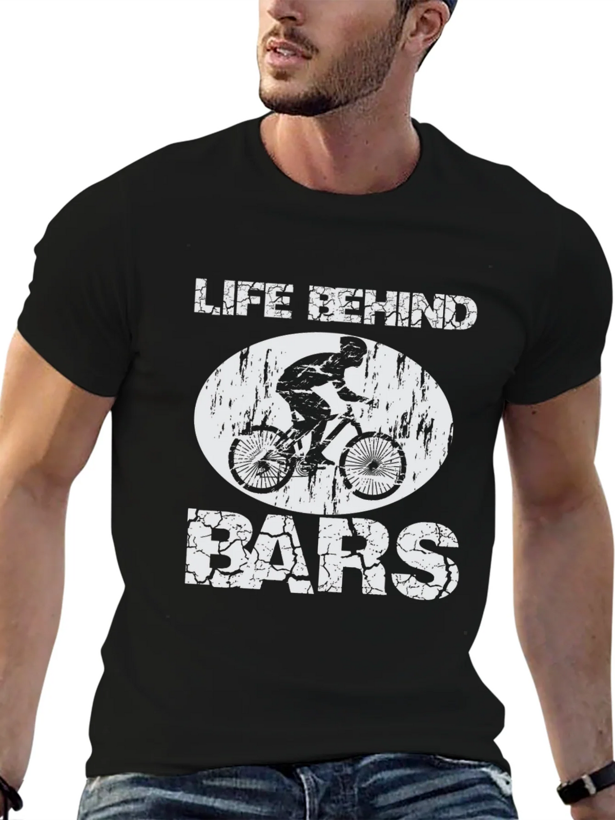 Life Behind Bars Graphic Tee - Cycling Shirt