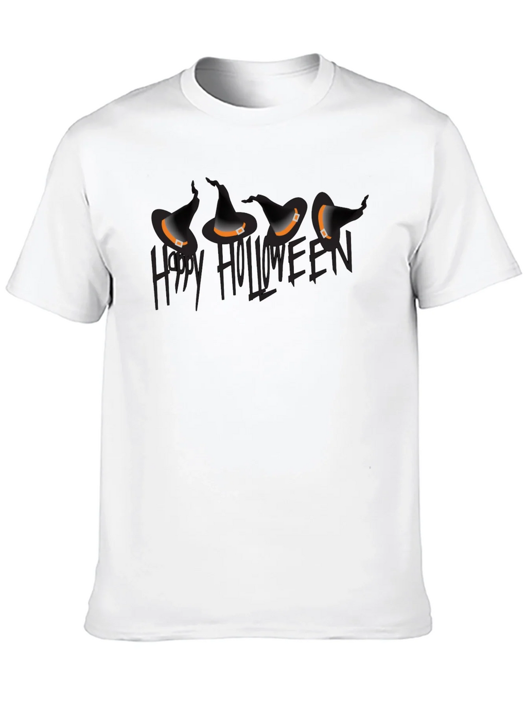 Happy Halloween Witch Hat T-Shirt