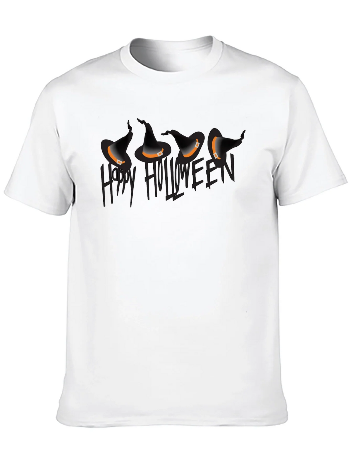 Happy Halloween Witch Hat T-Shirt