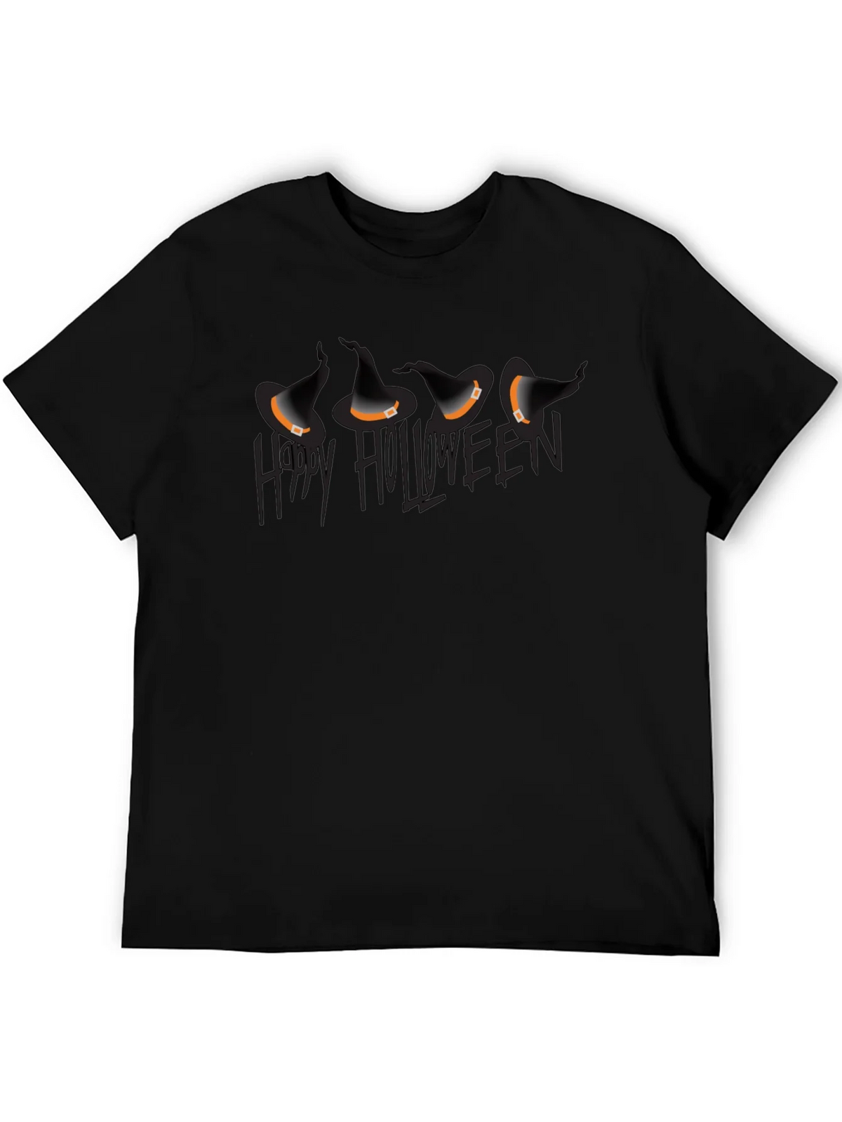 Happy Halloween Witch Hat T-Shirt