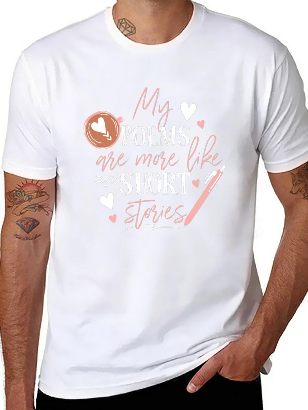 My Poems Are Short Stories T-Shirt
