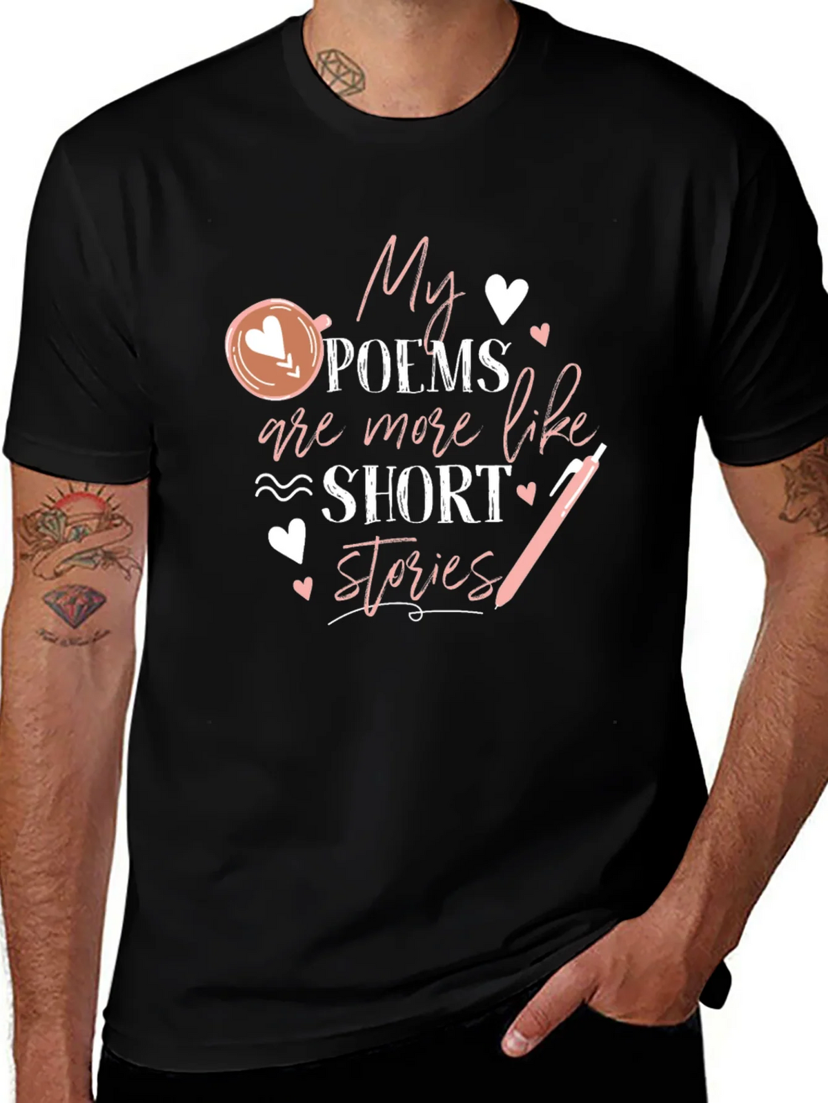 My Poems Are Short Stories T-Shirt