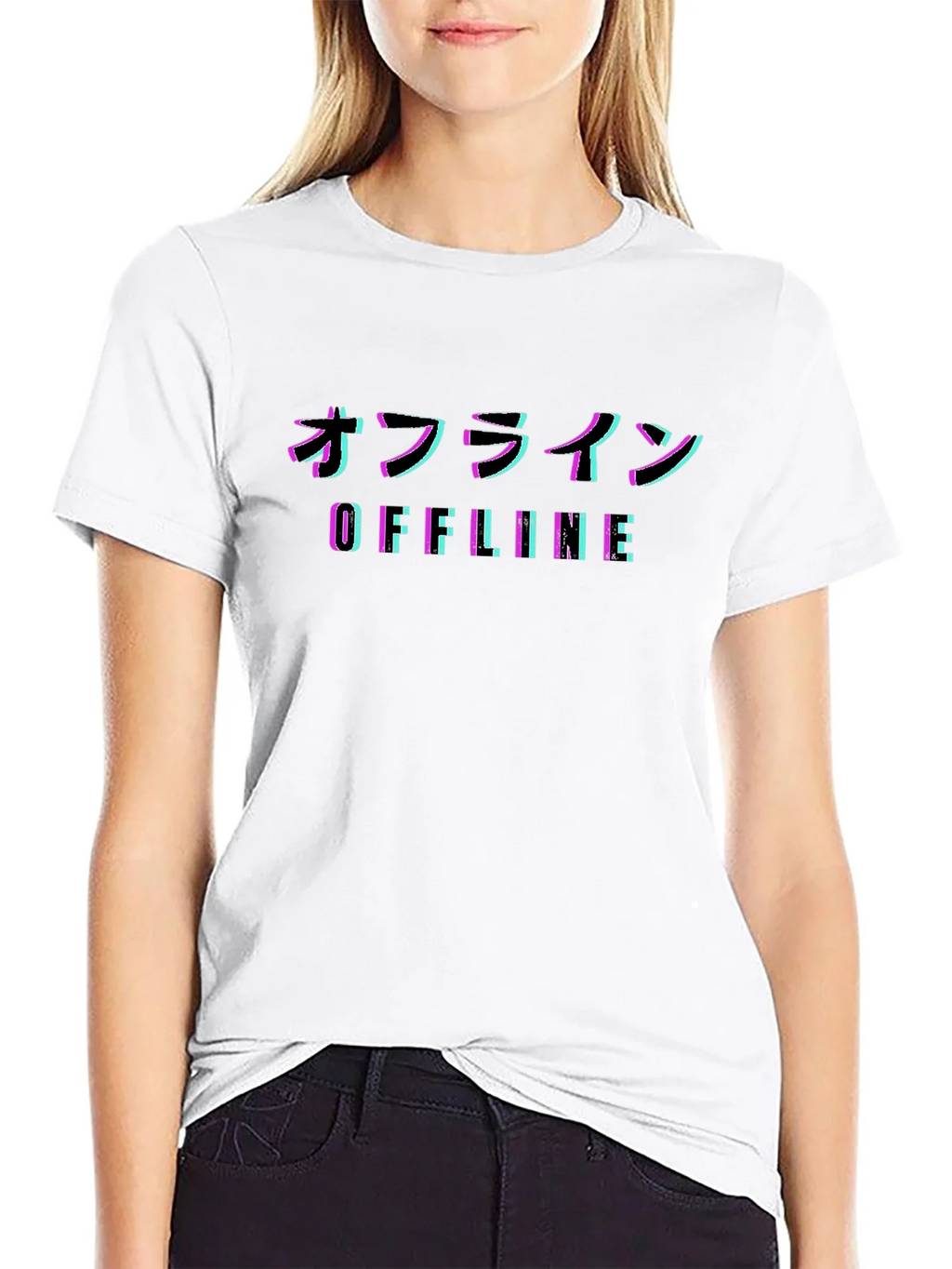Offline Glitchcore T-Shirt