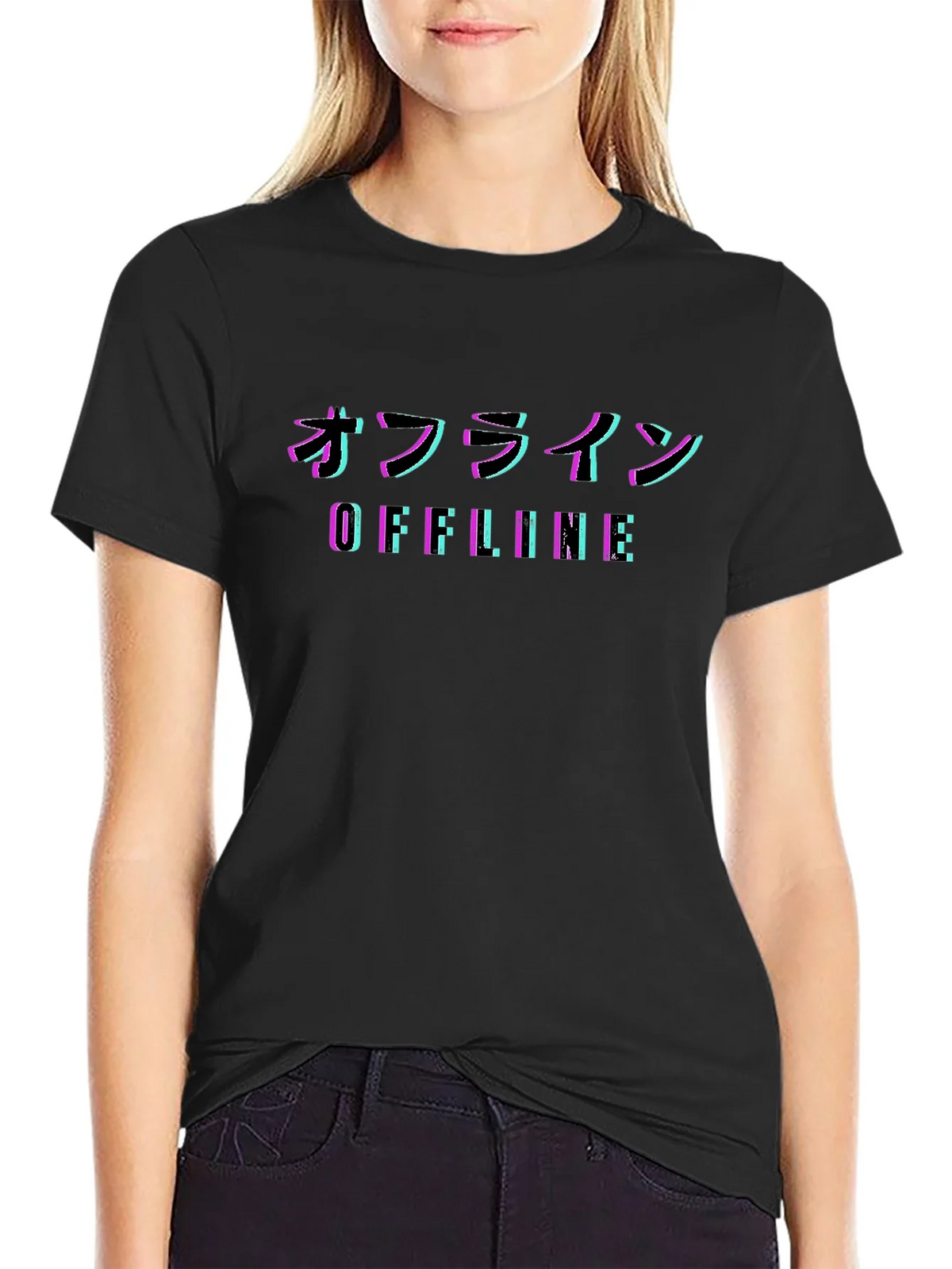 Offline Glitchcore T-Shirt