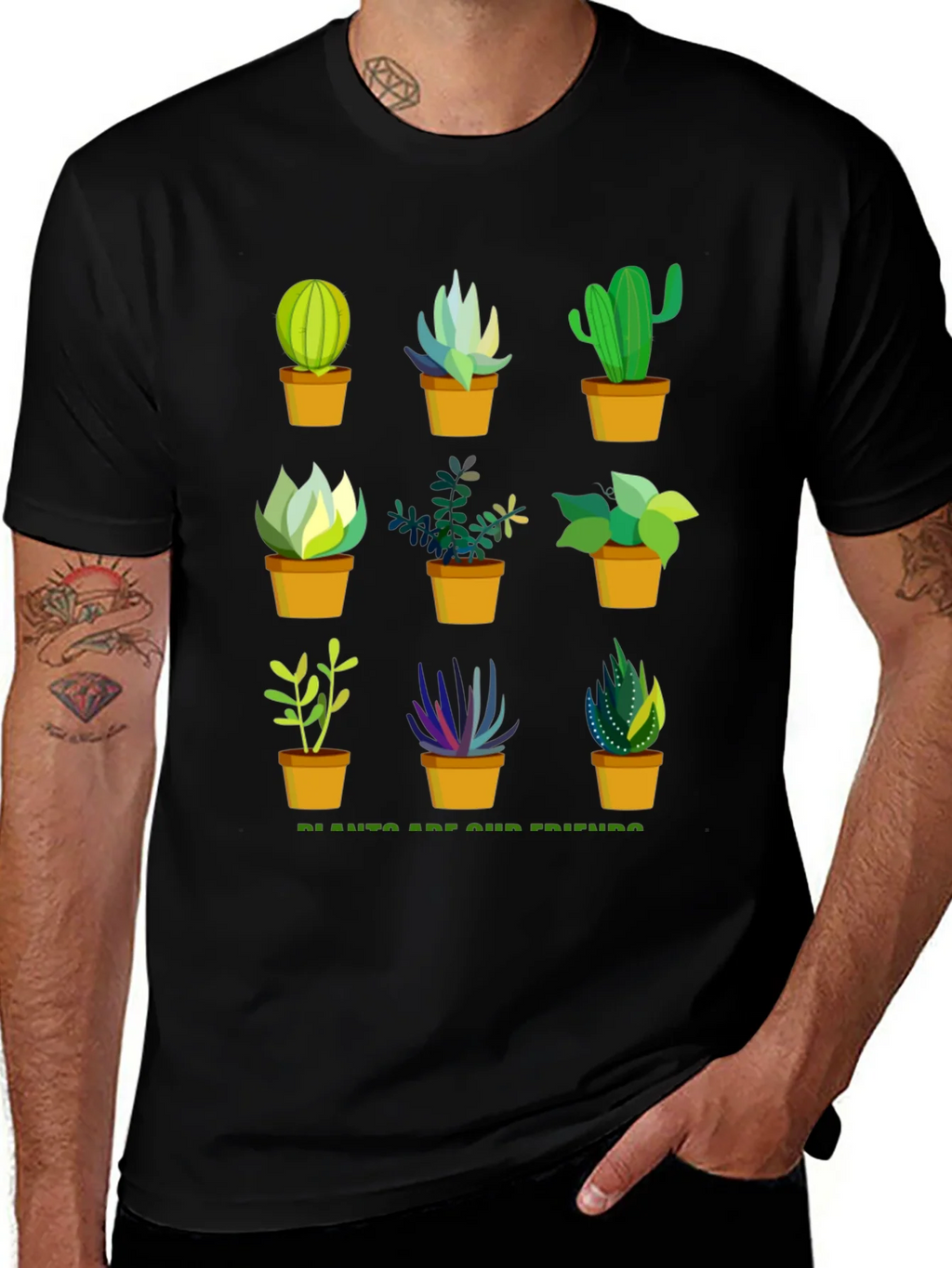 Potted Plant Graphic Tee - Stylish & Trendy