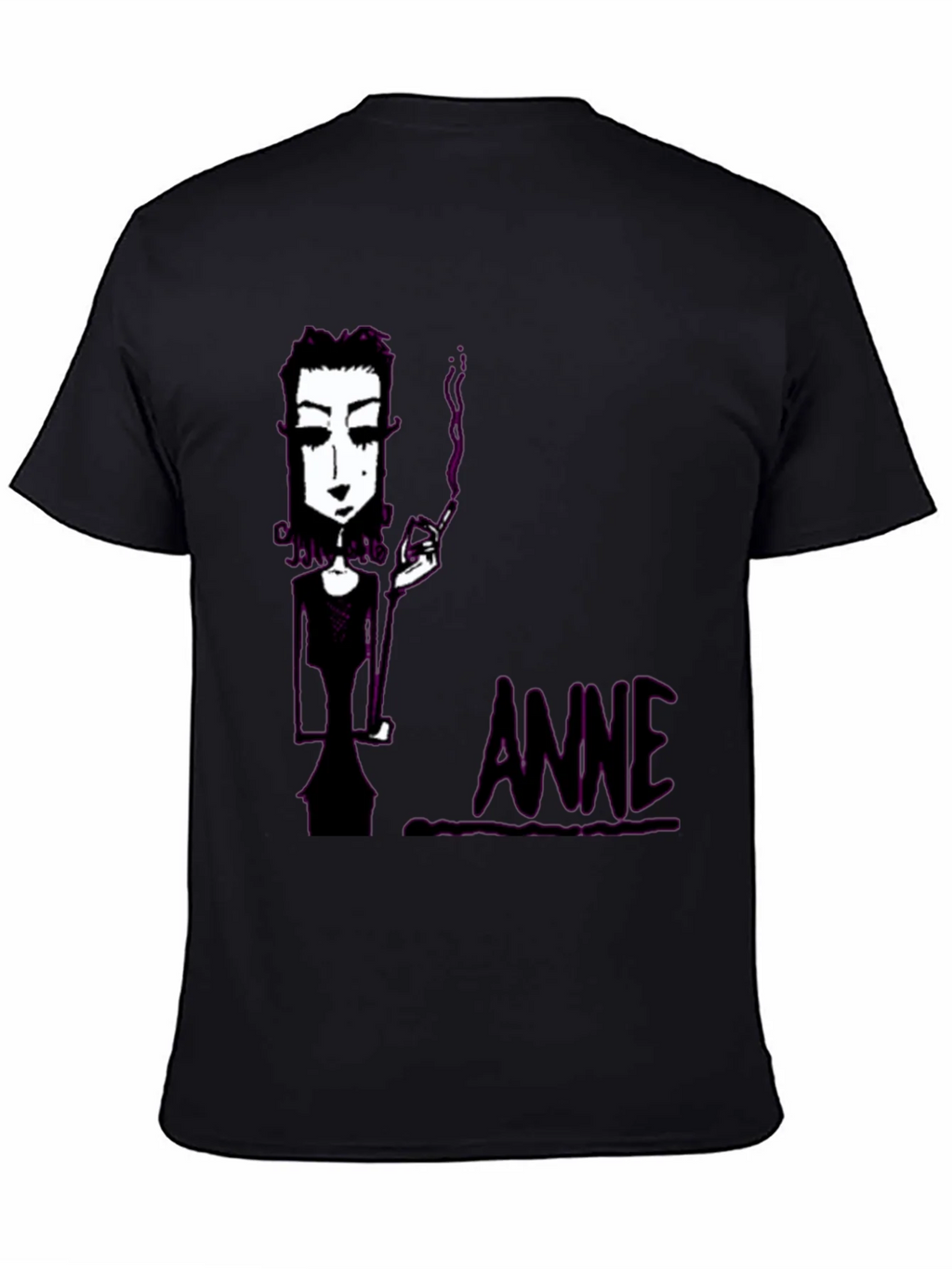 Anne Cartoon Graphic Tee - Unique Casual Style