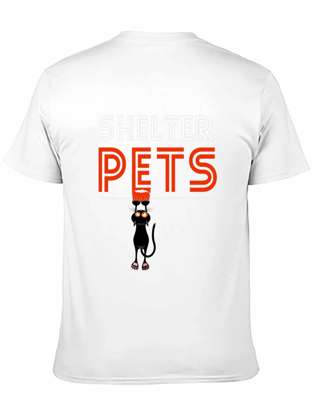 Shelter Pets Black Cat Graphic Tee