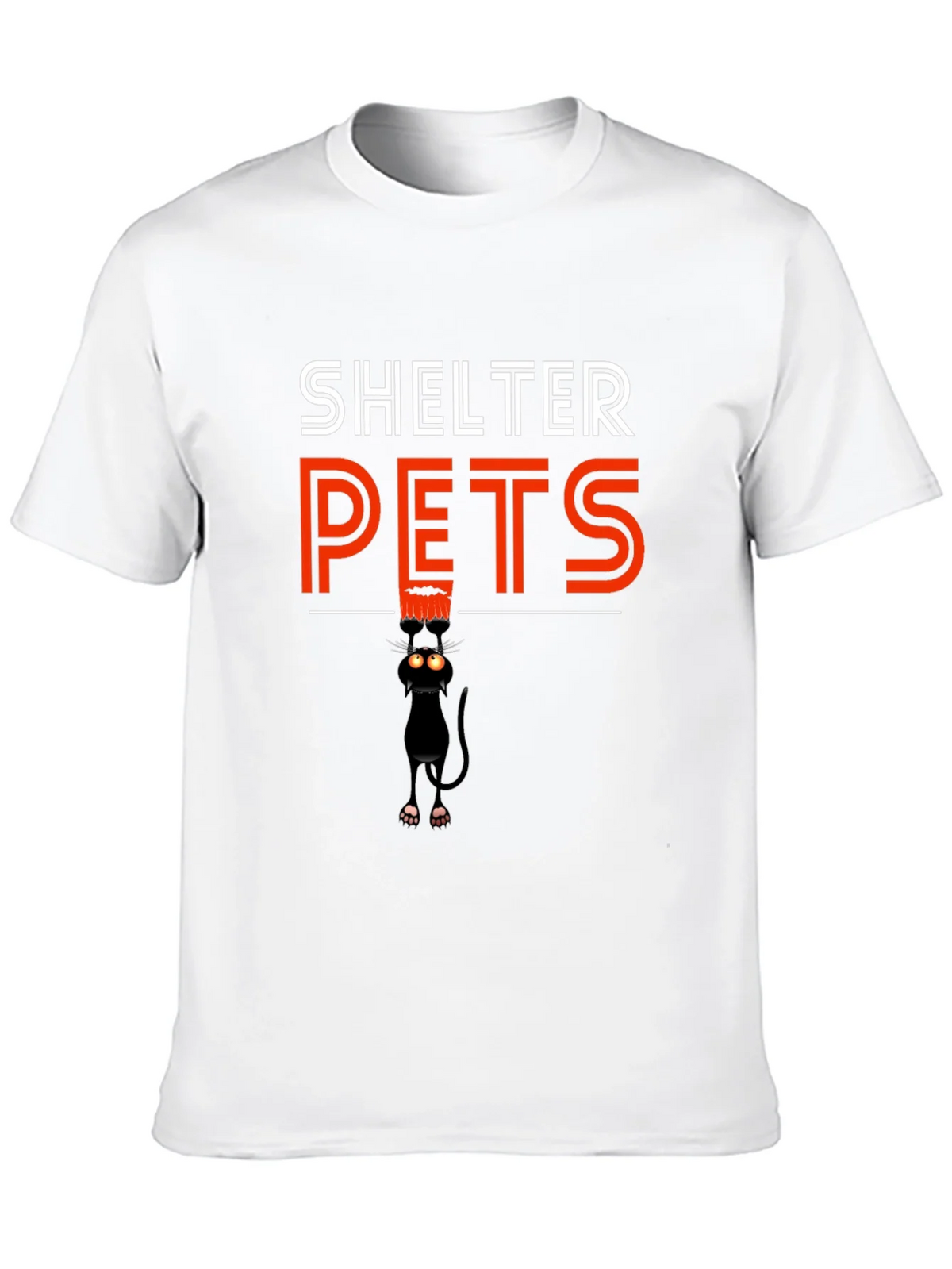 Shelter Pets Black Cat Graphic Tee