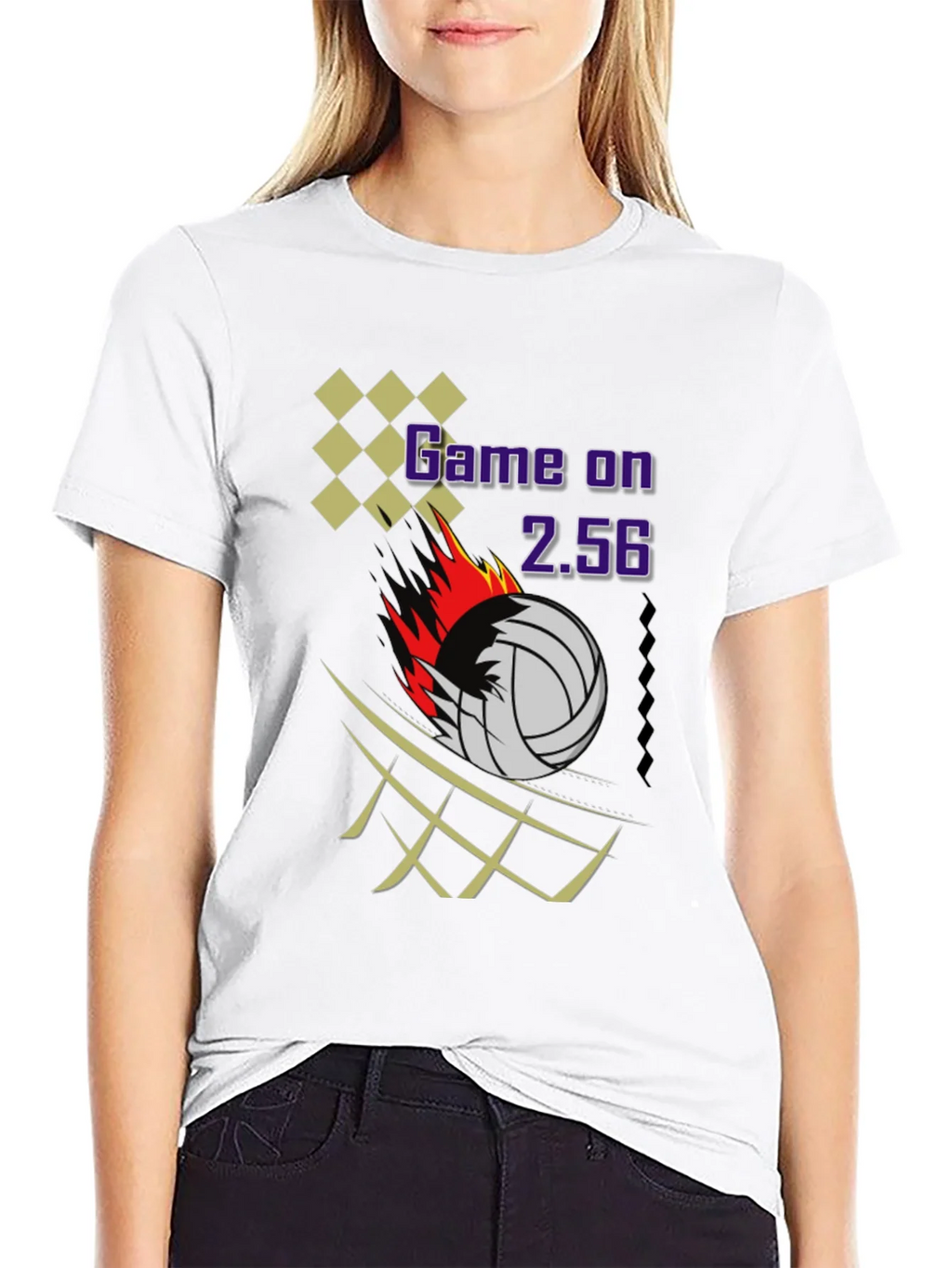 Game On T-Shirt - Volleyball Design