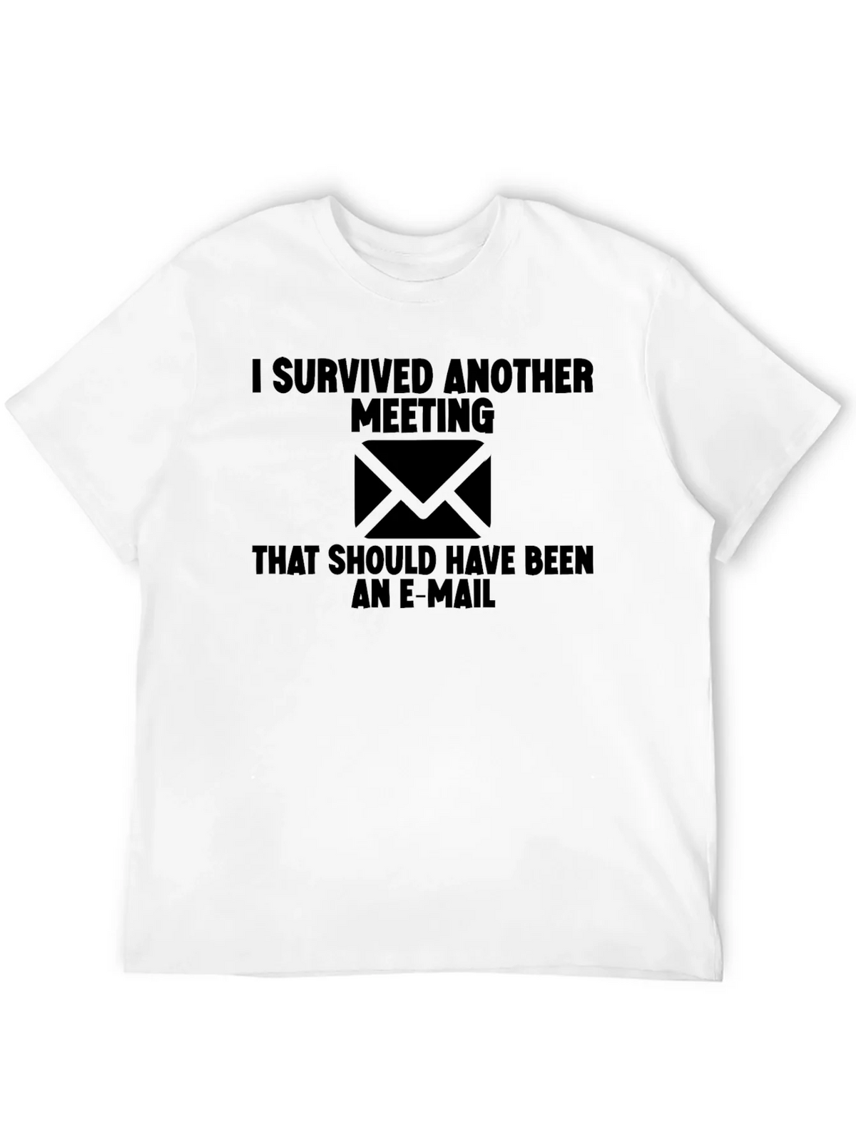 Funny I Survived Another Meeting Graphic Tee