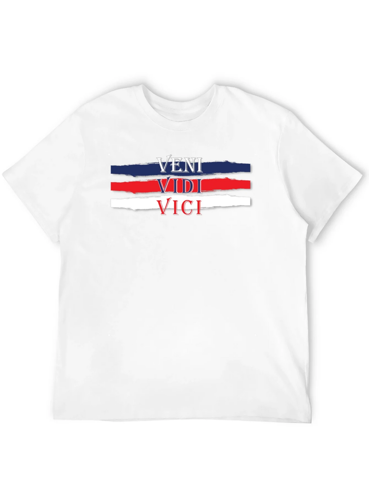 Veni Vidi Vici T-Shirt - Black Cotton Tee