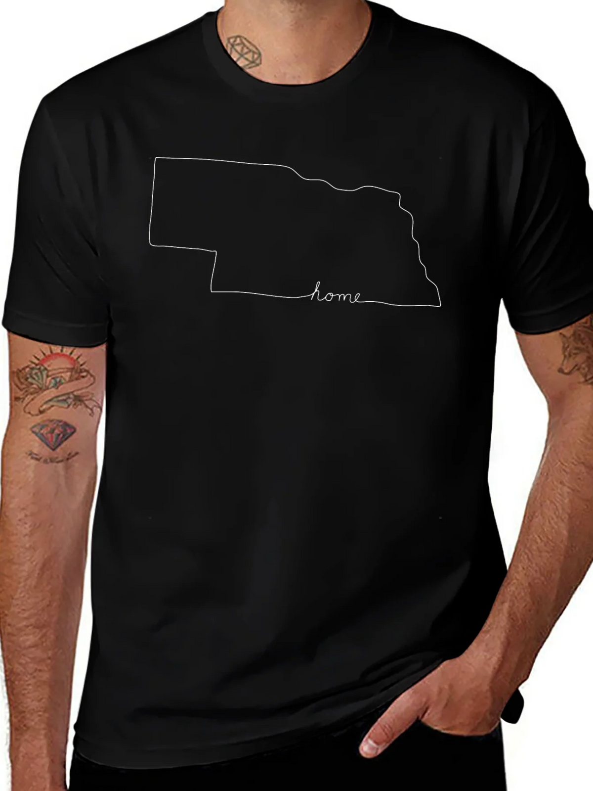Nebraska Home State T-Shirt - Classic Tee
