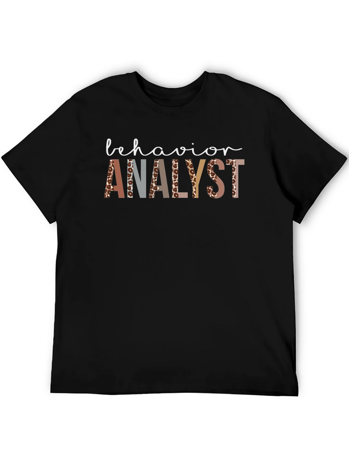 Behavior Analyst Leopard Print T-Shirt