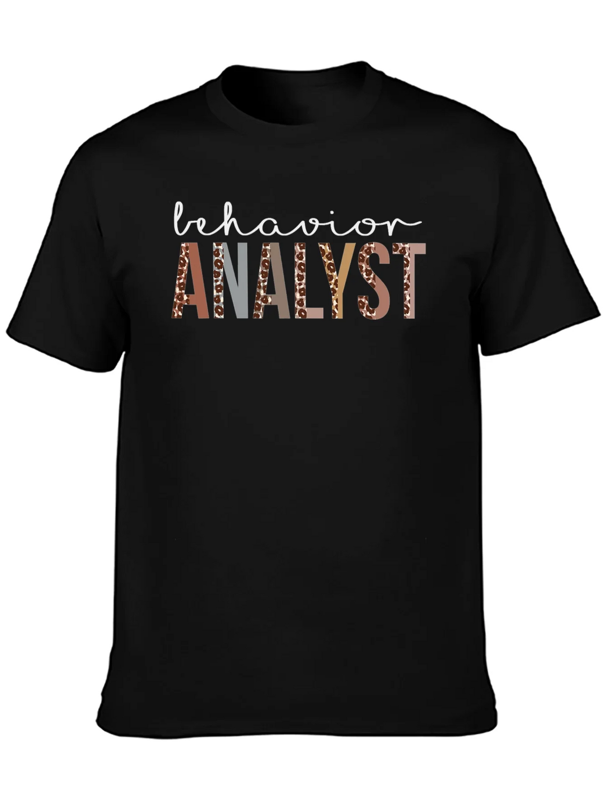 Behavior Analyst Leopard Print T-Shirt
