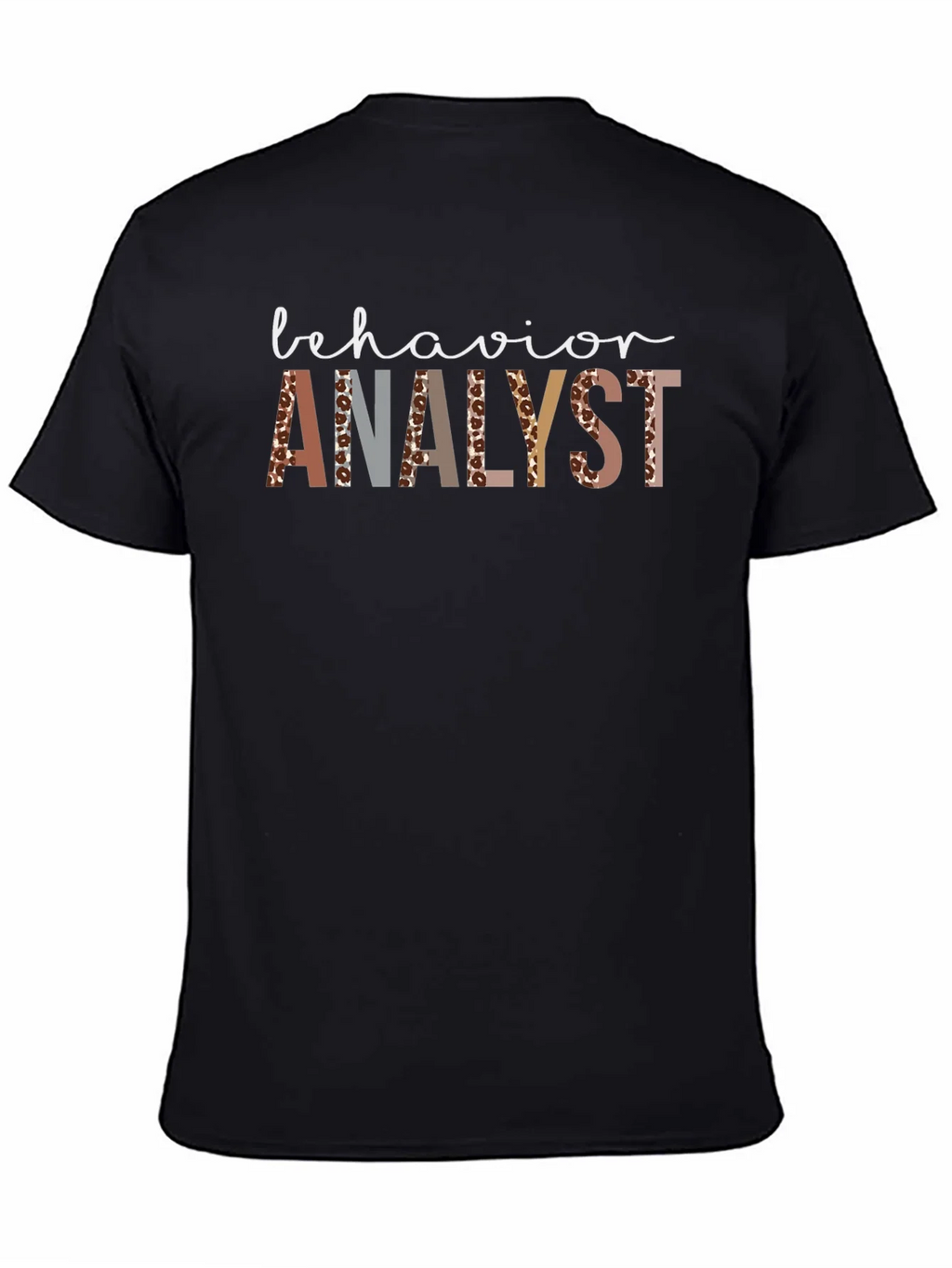 Behavior Analyst Leopard Print T-Shirt