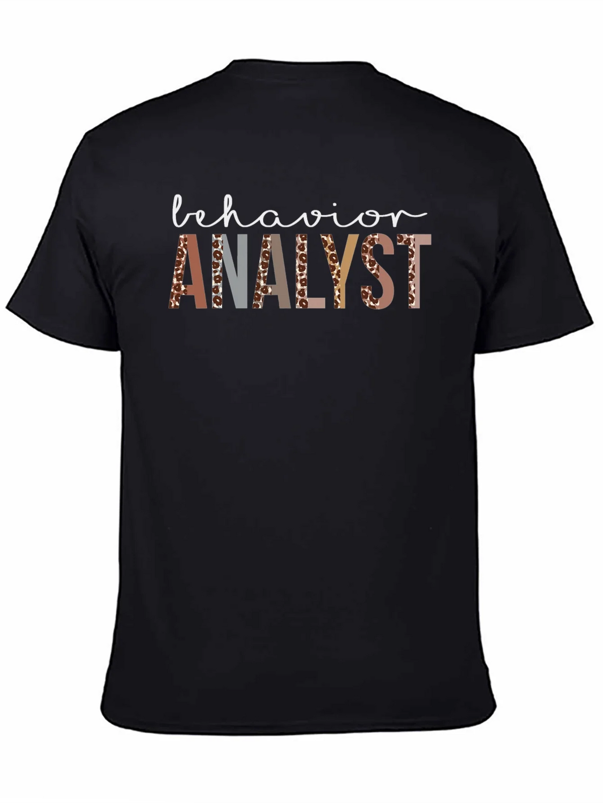 Behavior Analyst Leopard Print T-Shirt