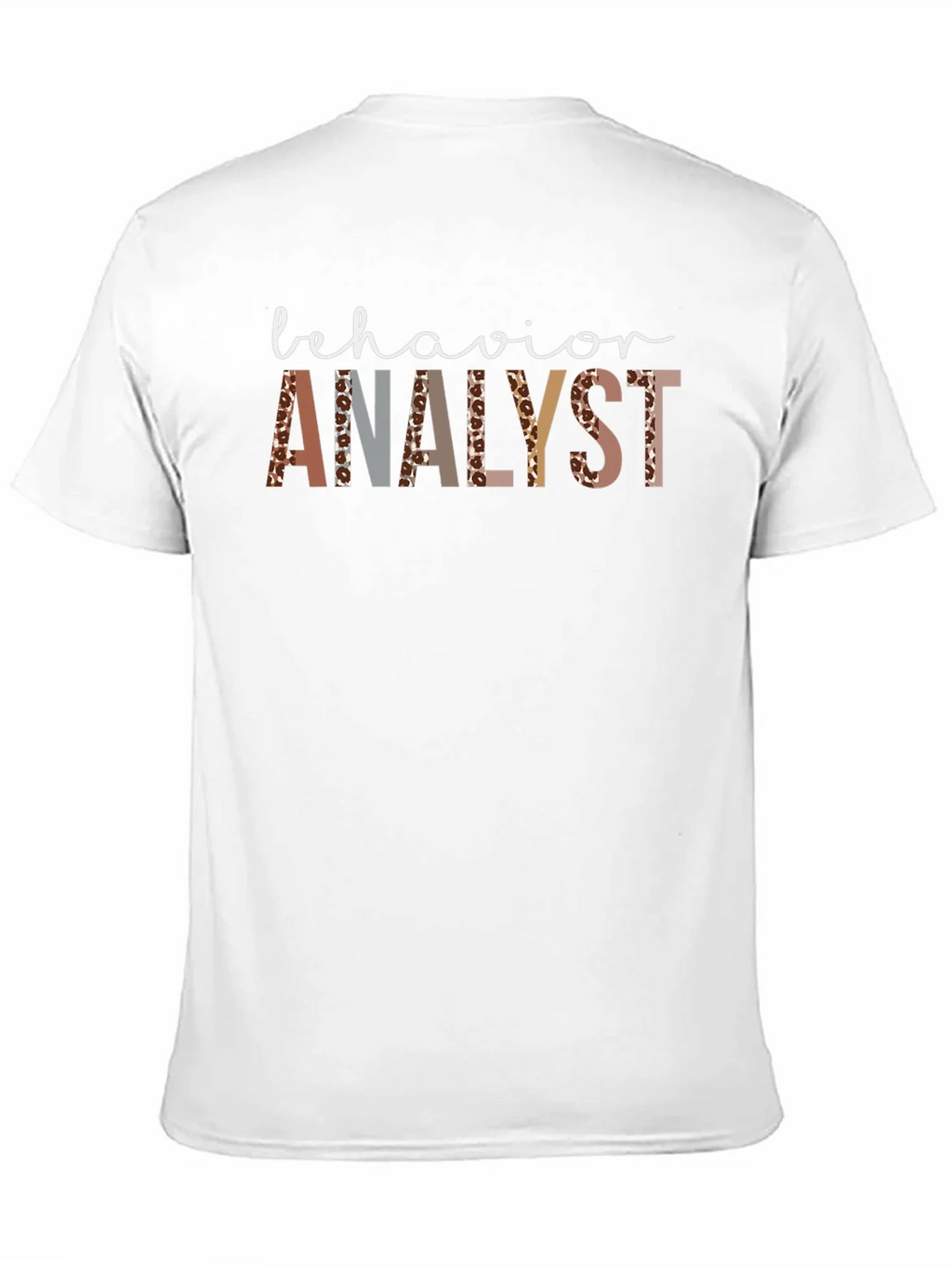 Behavior Analyst Leopard Print T-Shirt