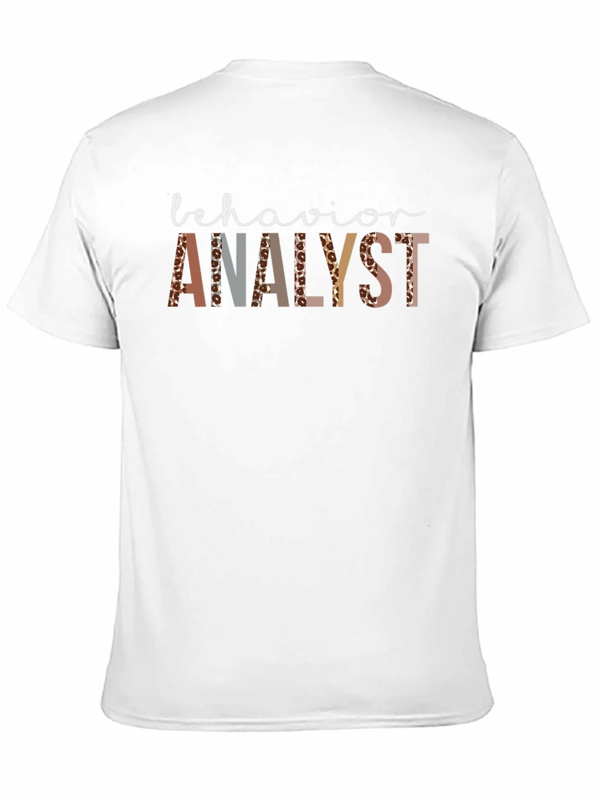 Behavior Analyst Leopard Print T-Shirt