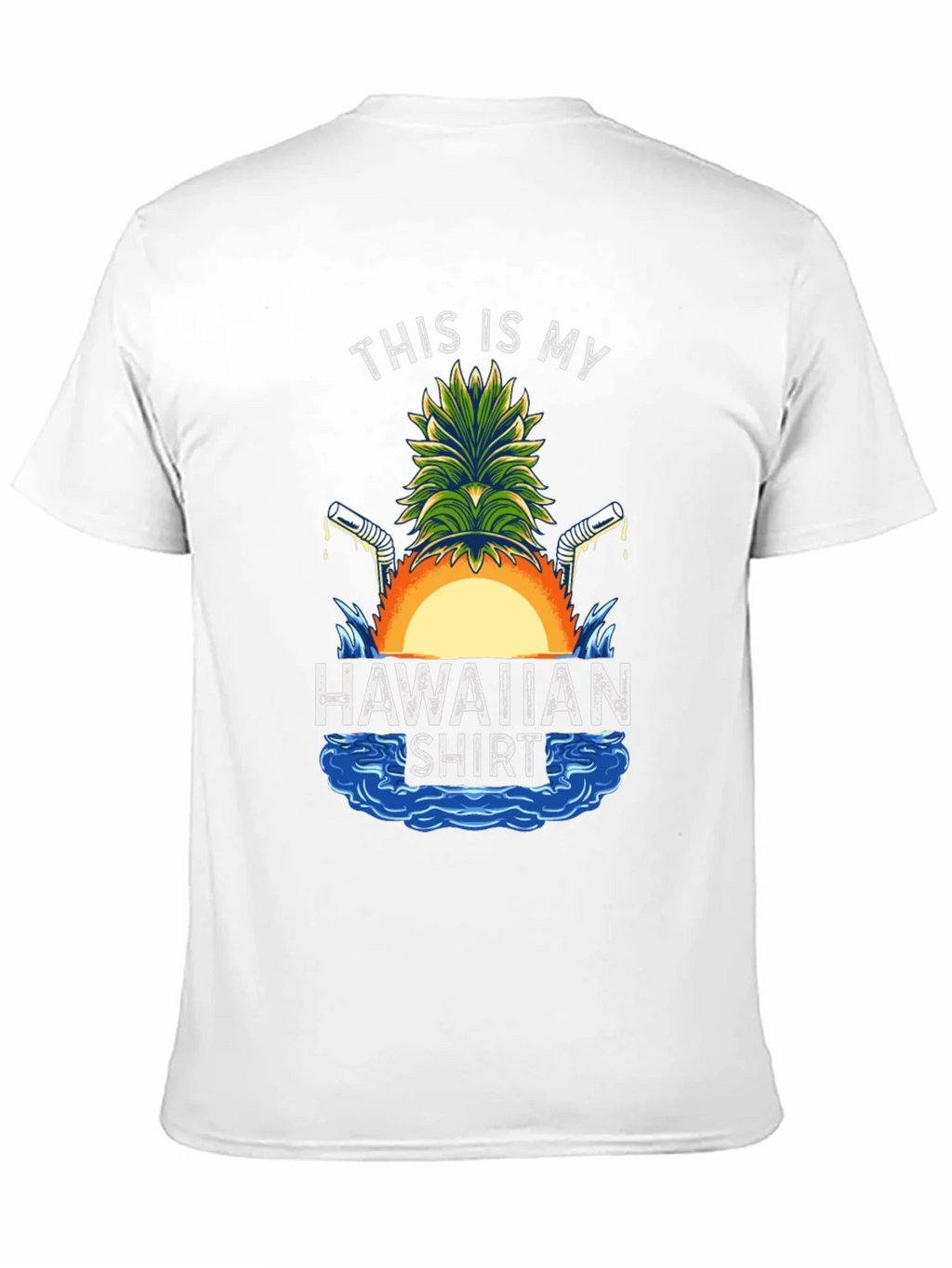 Funny Hawaiian Shirt Graphic Tee