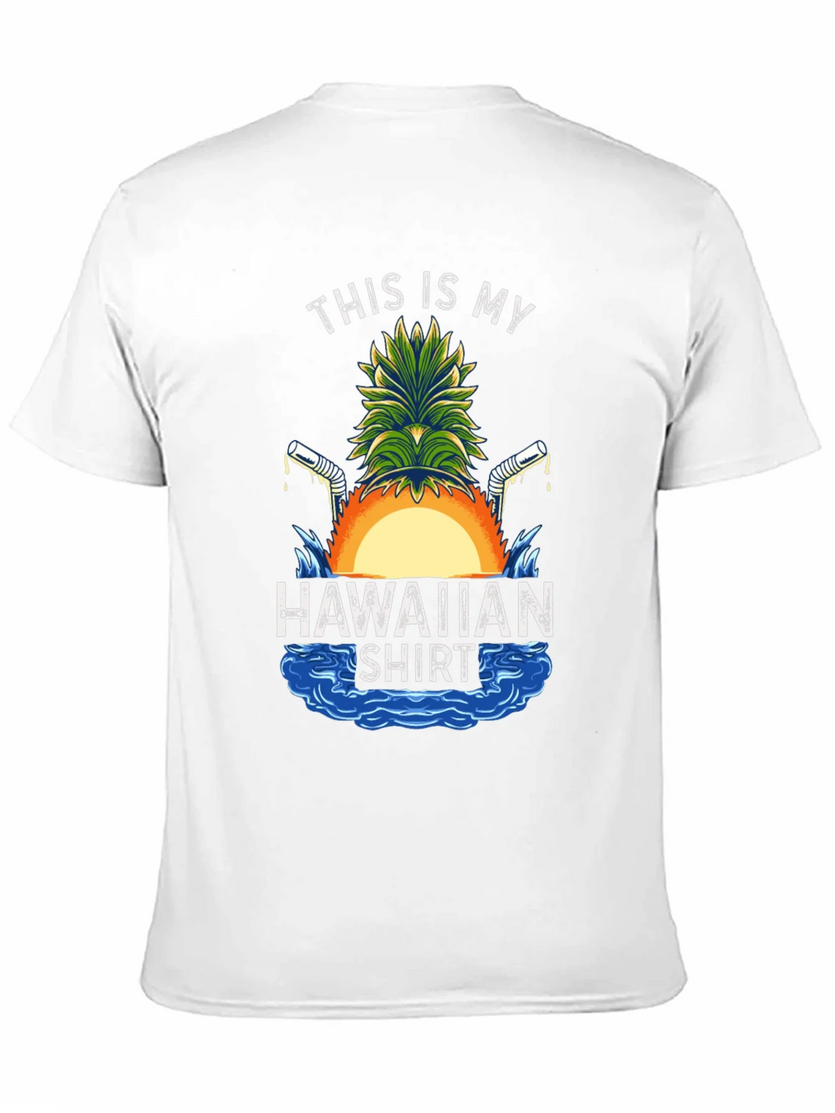 Funny Hawaiian Shirt Graphic Tee