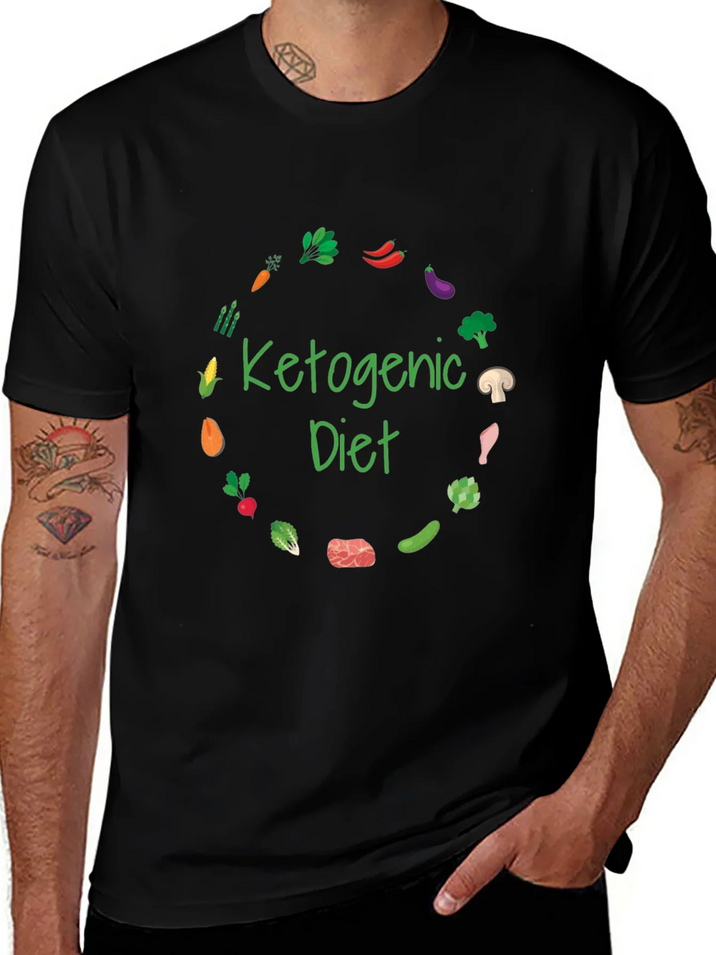 Ketogenic Diet T-Shirt - Healthy Lifestyle Apparel