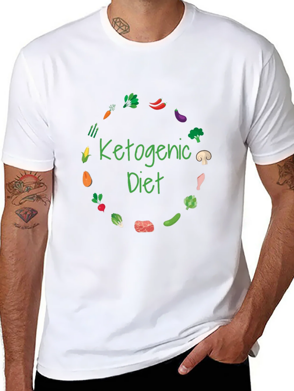 Ketogenic Diet T-Shirt - Healthy Lifestyle Apparel