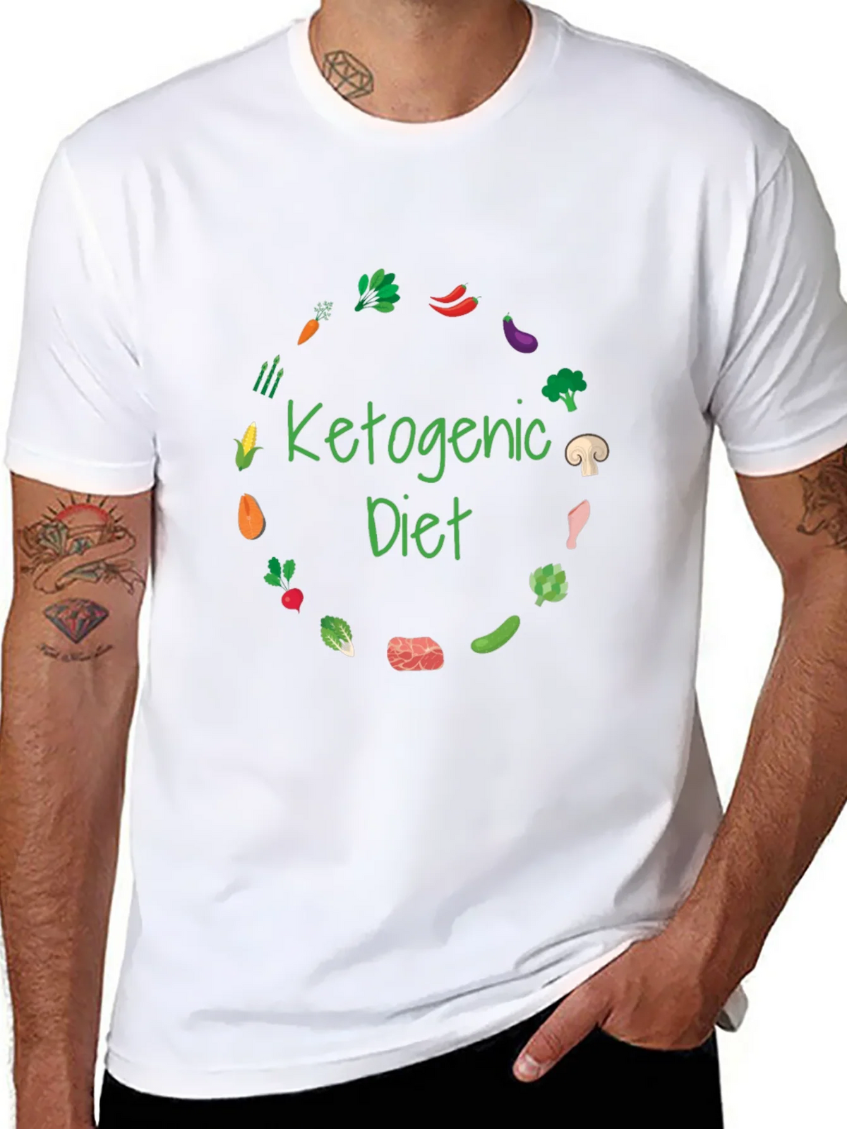 Ketogenic Diet T-Shirt - Healthy Lifestyle Apparel