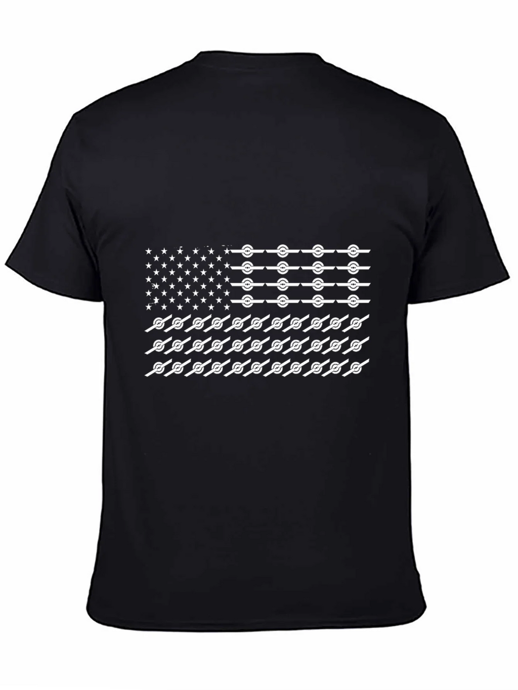 American Flag T-Shirt Novelty Design