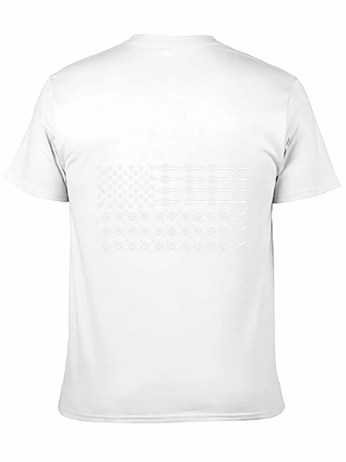American Flag T-Shirt Novelty Design