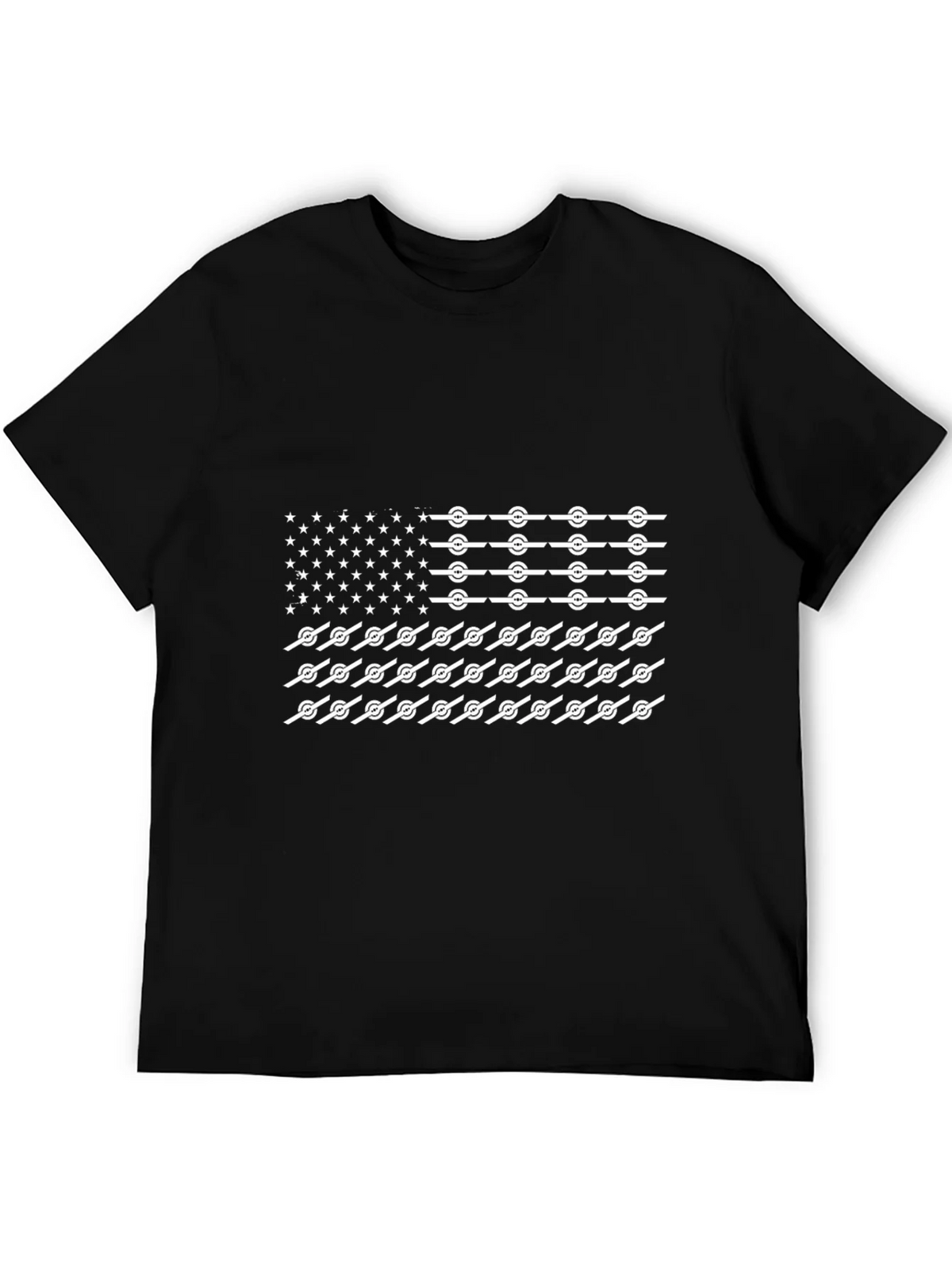 American Flag T-Shirt Novelty Design