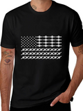American Flag T-Shirt Novelty Design