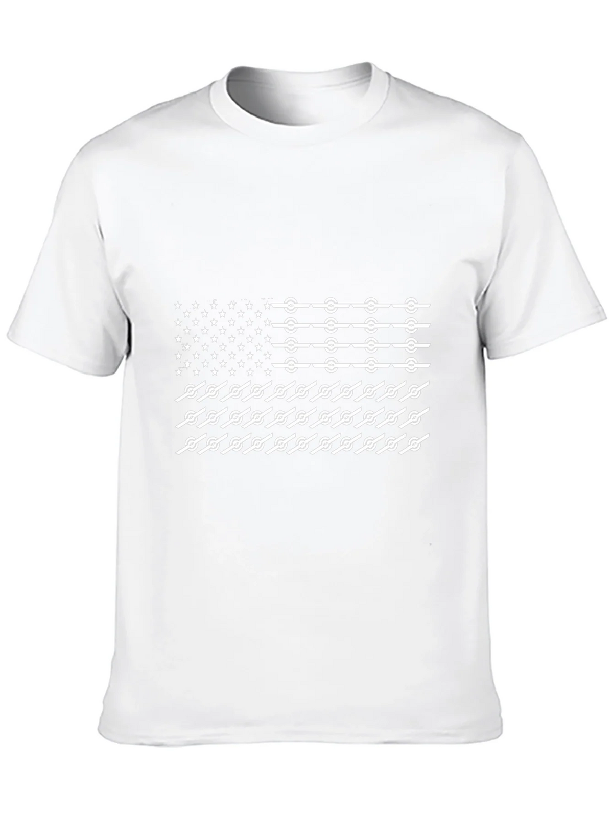 American Flag T-Shirt Novelty Design