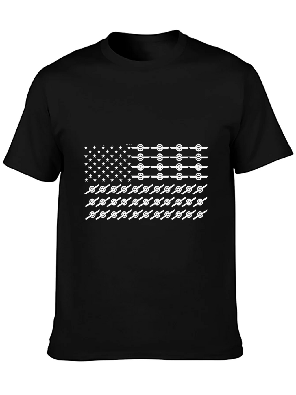 American Flag T-Shirt Novelty Design