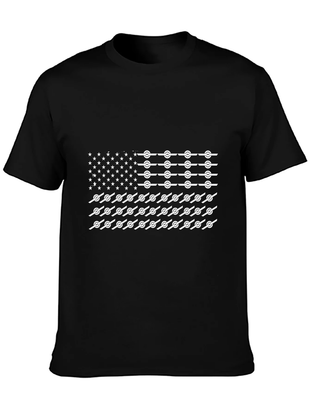 American Flag T-Shirt Novelty Design
