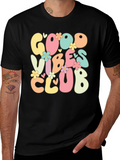 Good Vibes Club Graphic T-Shirt